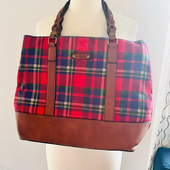 Simply Noelle Plaid shoulder bag - Picture 2 of 11